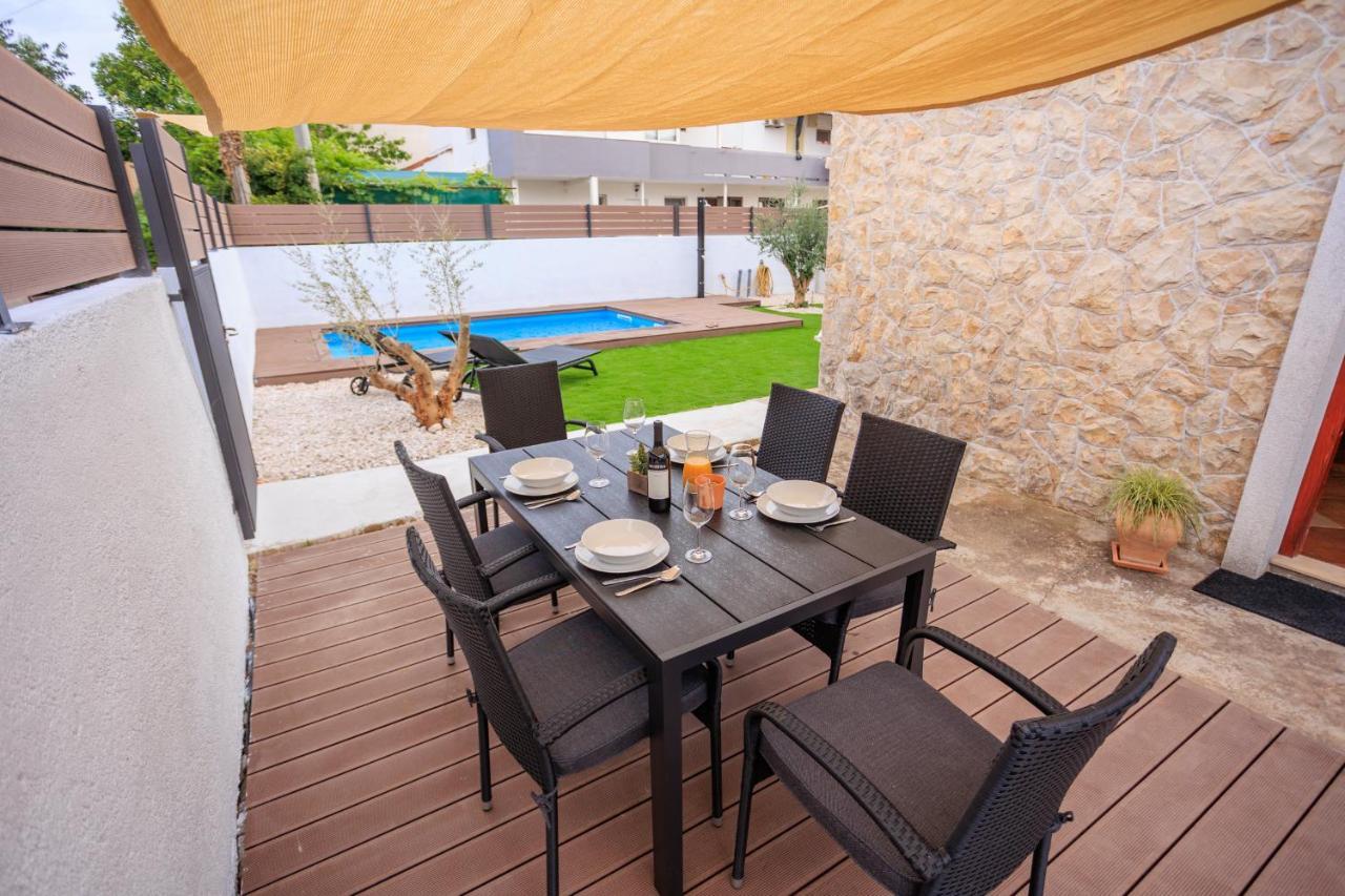 Mustra House Zadar - Private Pool & Sauna Dış mekan fotoğraf