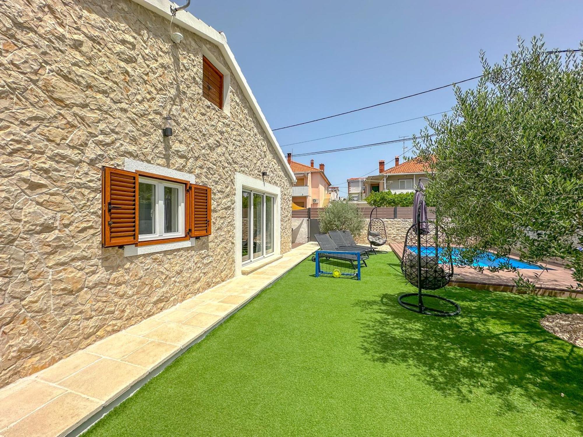 Mustra House Zadar - Private Pool & Sauna Dış mekan fotoğraf