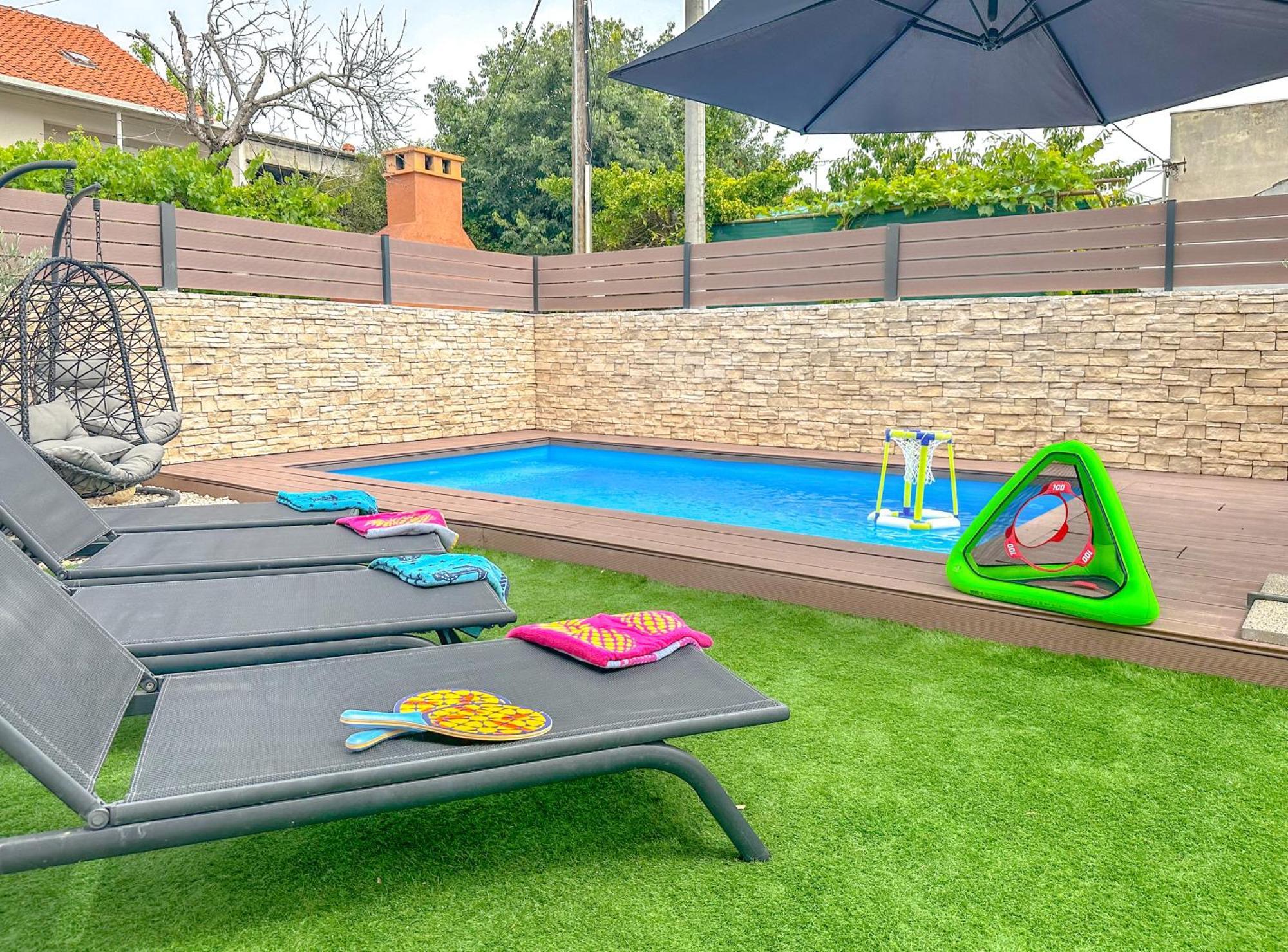 Mustra House Zadar - Private Pool & Sauna Dış mekan fotoğraf